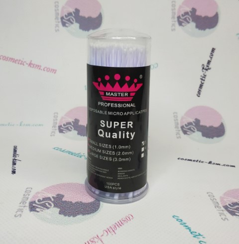 Мікробраші-аплікатори для вій Master S