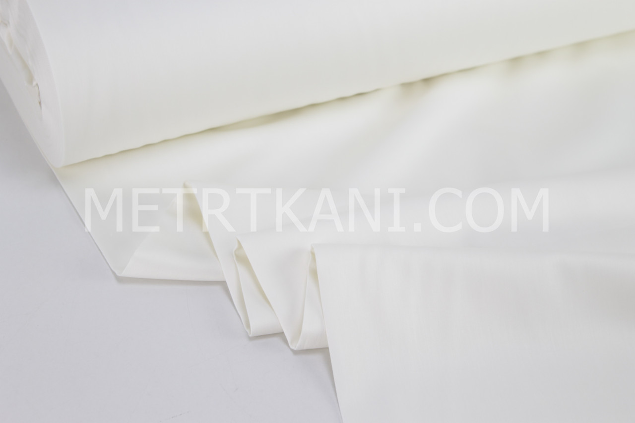 Сатин преміум, колір айворі, ширина 240 см No ПС-0002, фото 1