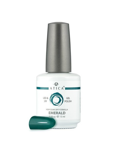 Гель-лак Atica № 027 Emerald 7.5 мл.