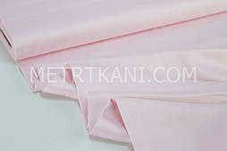 Сатин преміум ніжно-рожевого кольору ширина 240 см No ПС-0016
