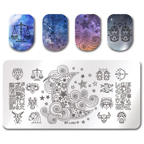 Пластина для стемпінгу BORN PRETTY PRETTY BP-L083 Новий Рік, Різдво, New Year, Christmass