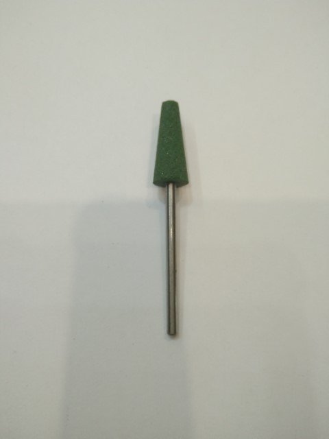 Насадка для фрезера H320 Зелений(жорсткий-50мк) 1-а стадія для гелю, акрилу та полірування натурального нігтя