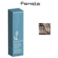 Краска для волос Fanola № 9.11 Very Light Blonde Intense Ash