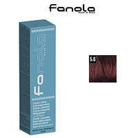 Крем-фарба  для волосся Fanola № 5.6 Light Red Brown світло-каштановий червоний відтінок, 100мл