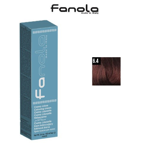Краска для волос Fanola № 6.4 Dark Copper Blonde - фото 1 - id-p580427414