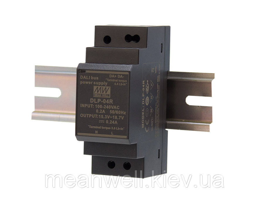 DLP-04R Джерело живлення шини DALI Mean Well