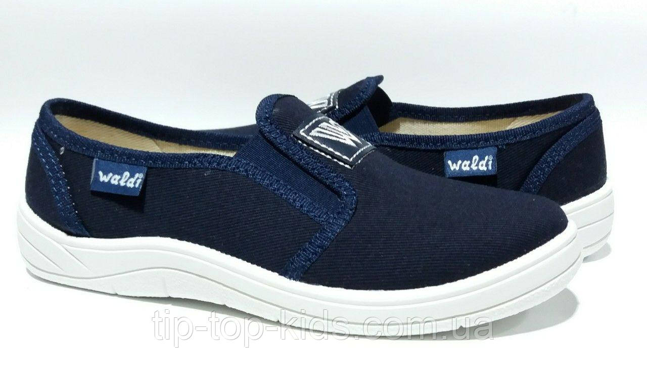 Мокасини Waldi 12-495 сині р.31,33, фото 1