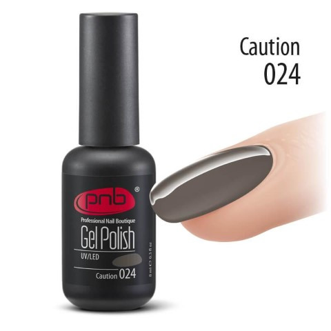 Гель-лак PNB №024 caution (обережність) 8 мл.