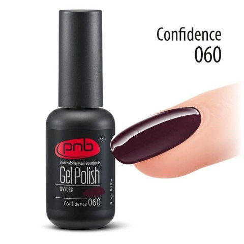 Гель-лак PNB №060 confidence (впевненість) 8 мл.