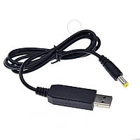 Підвищувальний USB кабель 5-12 В, роз'єм 2.1 x 5.5 мм