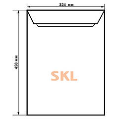 Поштовий конверт C3 SKL, 324 х 458 мм, від 1 шт