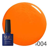 Гель-лак NUB № 004 SUMMER SUNLIGHT 8 мл