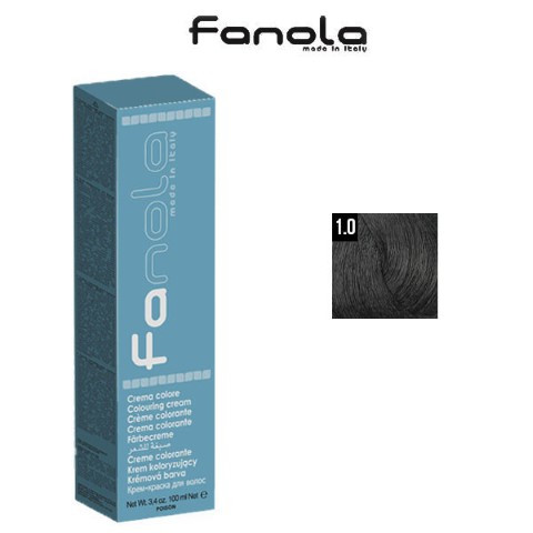 Фарба для волосся Fanola № 1.0 Black