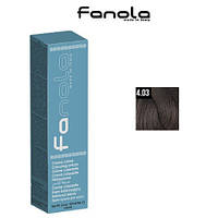 Краска для волос Fanola № 4.03 Warm Medium Brown, 100 мл.