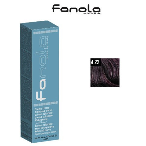 Фарба для волосся Fanola № 4.22 Chestnut Intense Violet