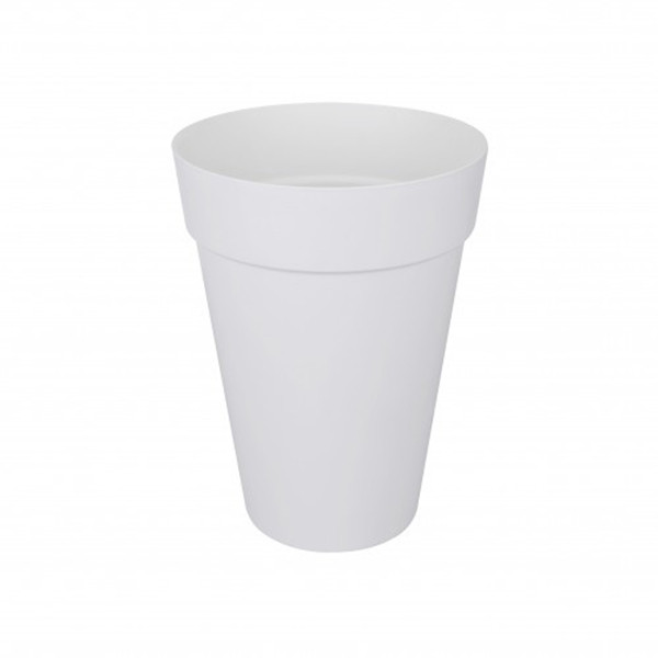 Вазон Loft Urban Round High Ø 35 з гідросистемою білий Elho