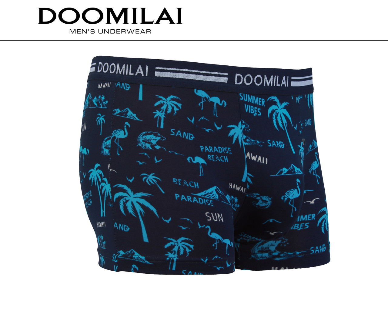 Чоловічі боксери стрейчеві з бамбука Марка «DOOMILAI» Арт.D-01218