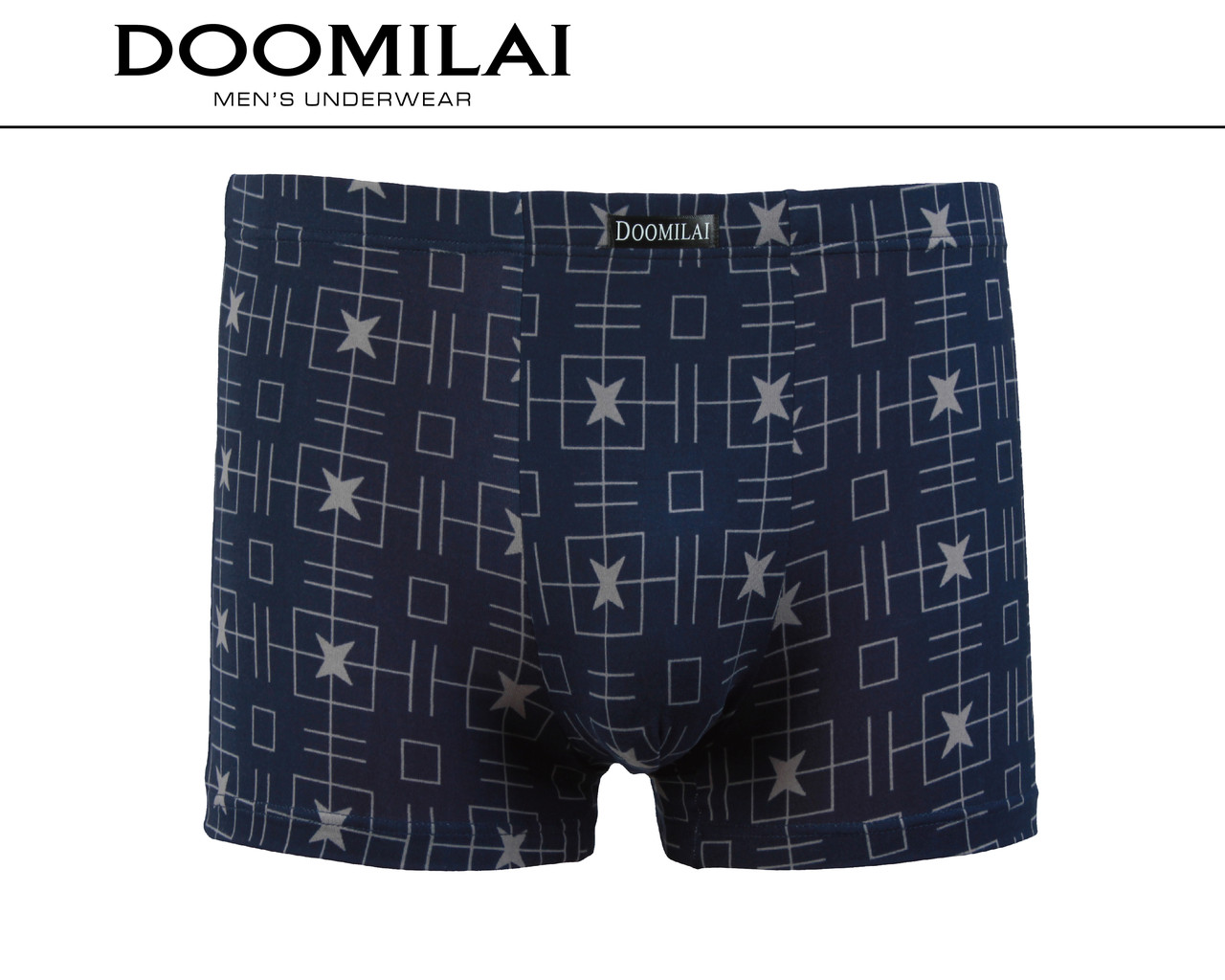 Чоловічі боксери стрейчеві з бамбука Марка «DOOMILAI» Арт.D-01307