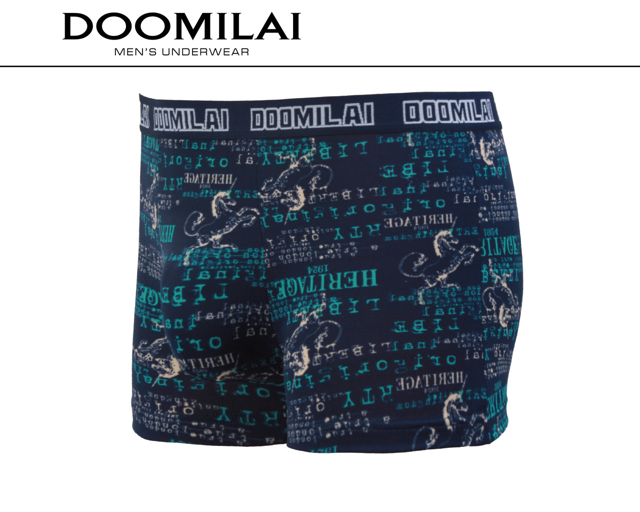 Чоловічі боксери стрейчеві з бамбука Марка «DOOMILAI» Арт.D-01315