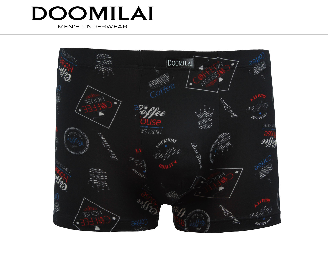 Чоловічі боксери стрейчеві з бамбука Марка «DOOMILAI» Арт.D-01320
