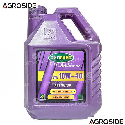 Масло моторне 10W40 SG, CD (2357) 5л OIL RIGHT | 4107253, фото 2