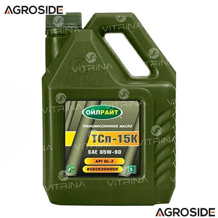 Масло трансмісійне ТСп-15к SAE 85W90 (2550) 1л OIL RIGHT | 4107304, фото 2