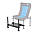Педана для крісла Flagman Footplate For Chair Armadale + 2 Tele Legs Ø36мм, фото 5