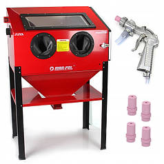 Піскоструминний камерний апарат 220 л Mar-Pol M80596