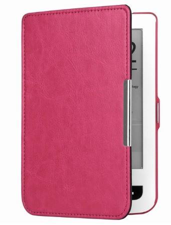 Чохол обкладинка PocketBook 614 615 624 625 626 Lux 2 Lux3 Touch рожевий