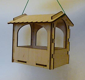 Годівниця для вуличних птахів 11х16х16 см No3041