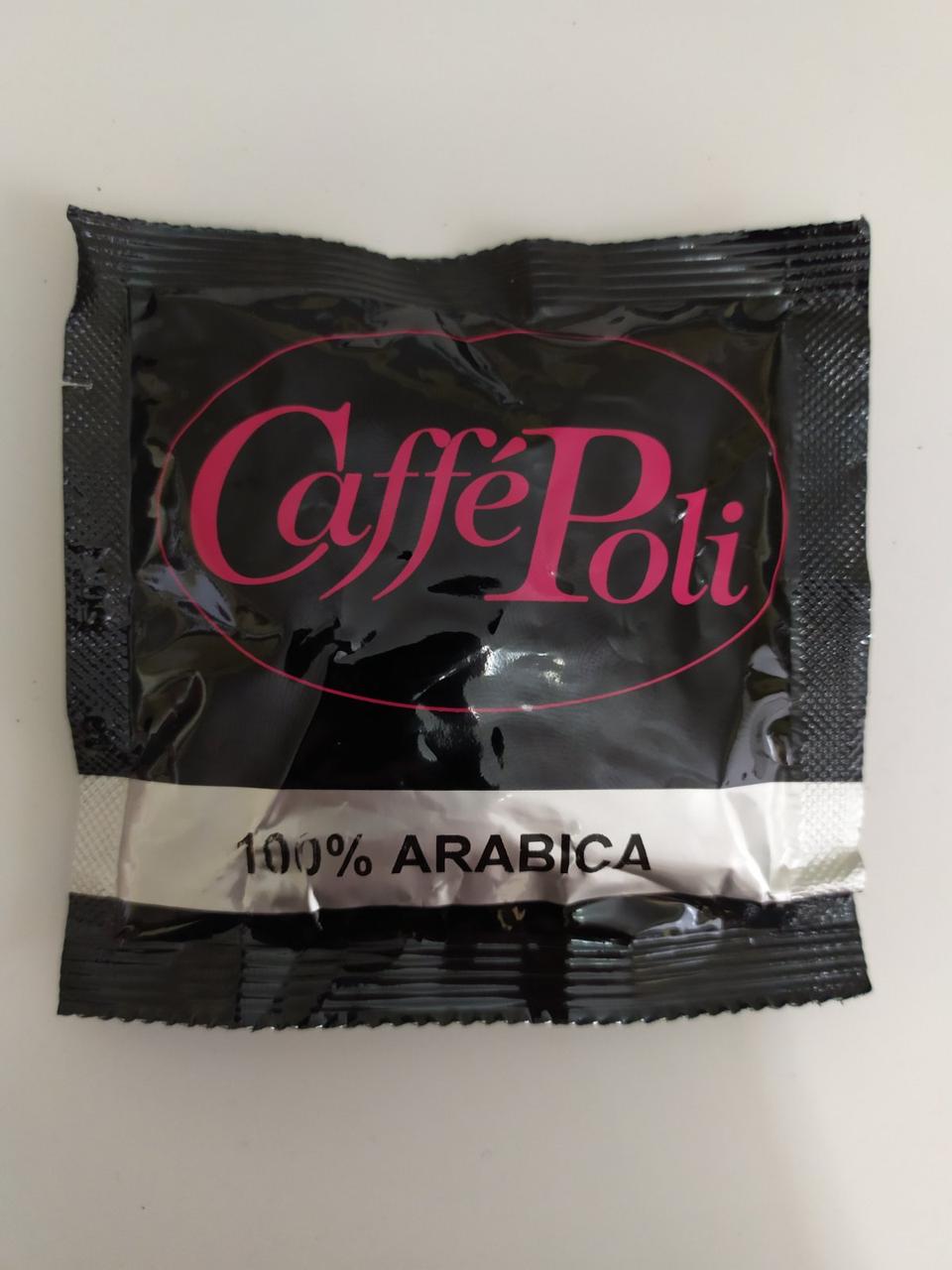 Кава в чалдах Caffe Poli 100% Арабіка (Кава Полі Арабіка) 100 монодоз.