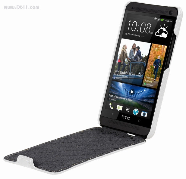 Чехол Melkco Jacka Premium для HTC ONE (M7) white - фото 1 - id-p121980250