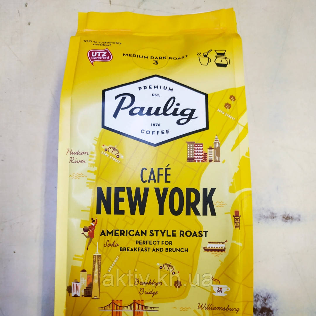 Кави Paulig Café New York мелений, 250 грам