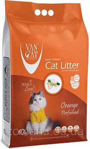 VanCat Orange Комкуваний наповнювач, 10 кг
