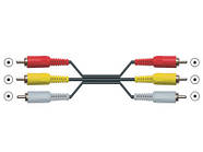 Шнур 3RCA х 3RCA, 1,2метра