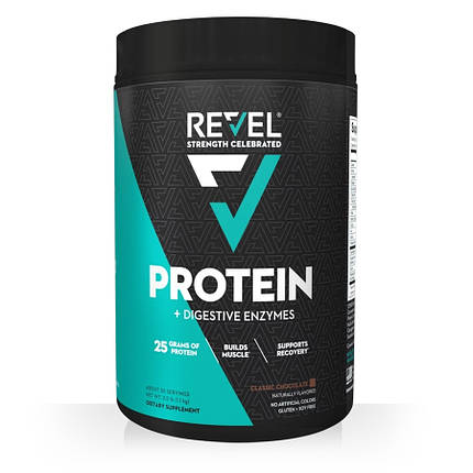 Протеїн для жінок + CLA + інзими Revel Women's Protein Powder + Digestive Enzymes 1100 г, фото 1
