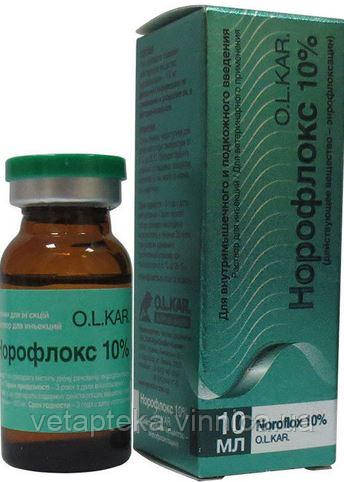 Норофлокс 10% 10мл O.L.KAR., фото 1