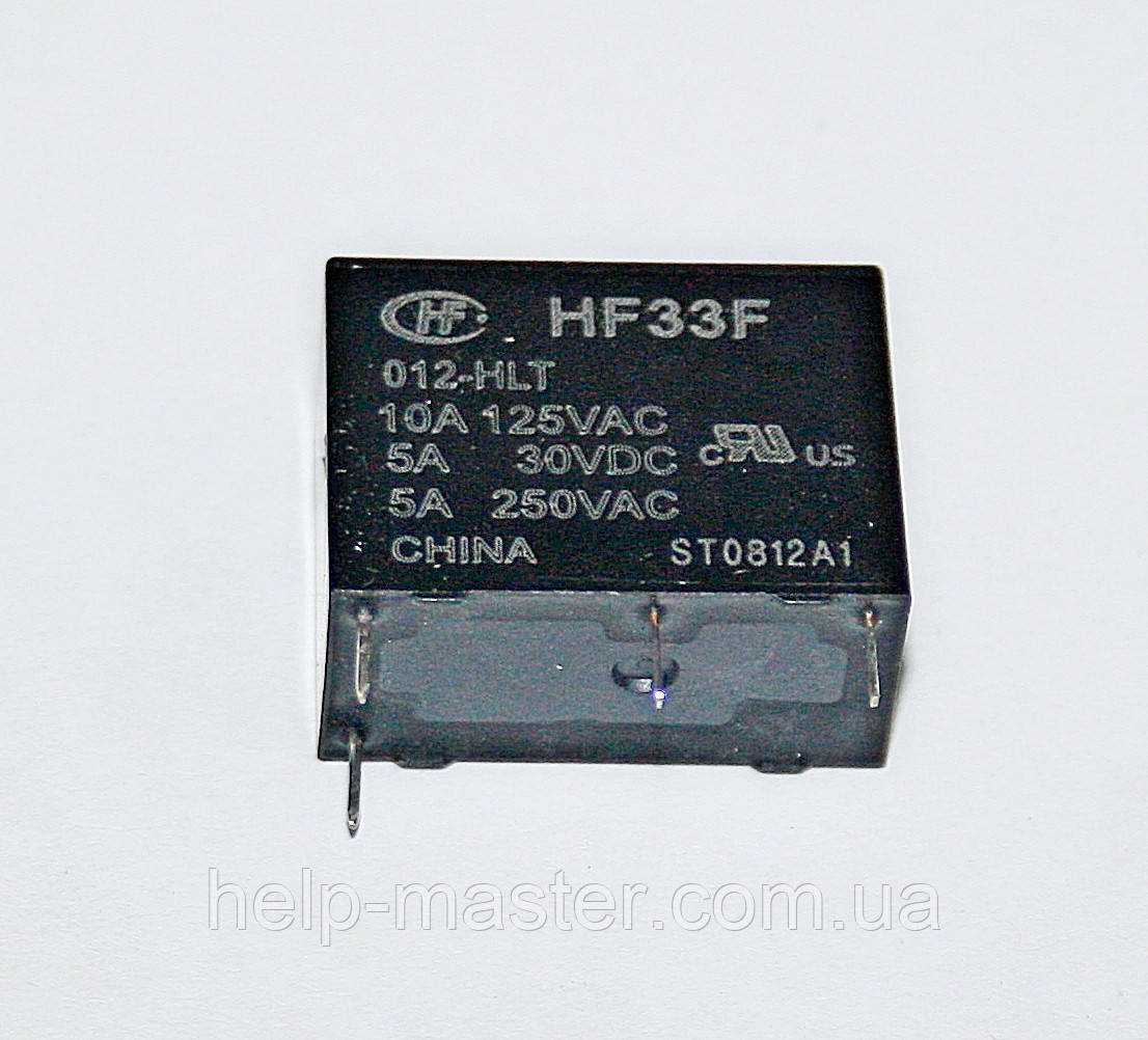 Реле HF33F/012-HLT (12VDC), фото 1