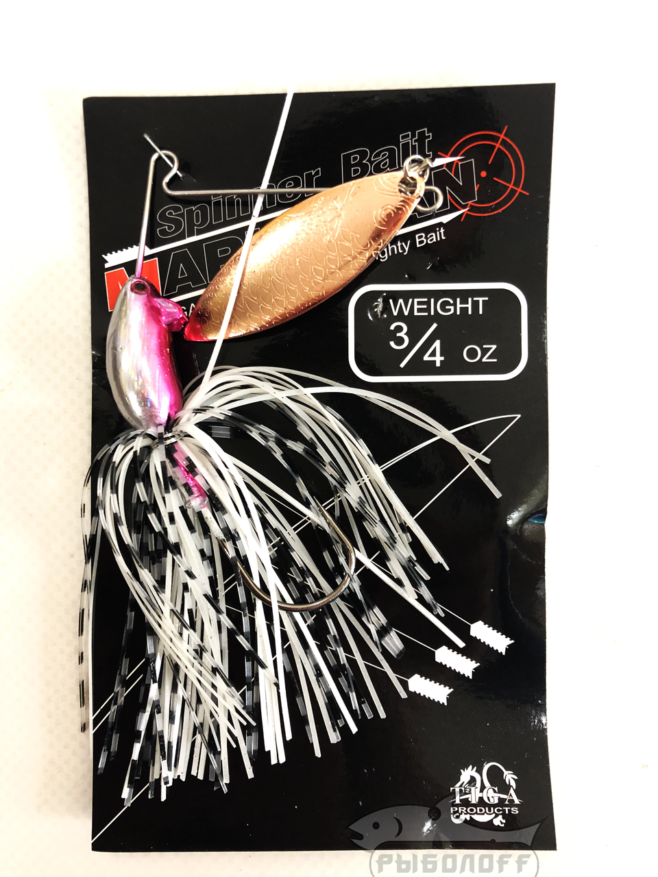 Спиннербейт Spinnerbait Marksman 3/4 oz (21гр.)