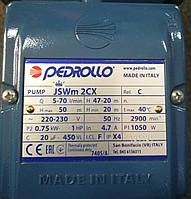 Насосна Станція Pedrollo JSWm 2CX/24 CL (4.2 м³, 50 м, 0.75 кВт), фото 3