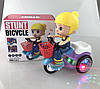 Велосипед іграшка з музикою і освітленням., фото 5