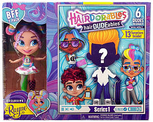 Лялька Хэрдораблс Хлопчики / HairDUDEables Collectible Series 1 Rayne