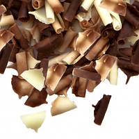 Шоколадні пелюстки з чорного та білого шоколаду, 40 г