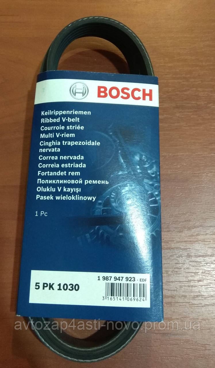 Ремінь поліклиновий 5PK1030 Bosch