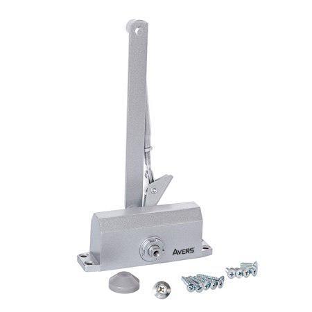 Доводжувач дверний Avers DC-45-SL срібло, фото 1