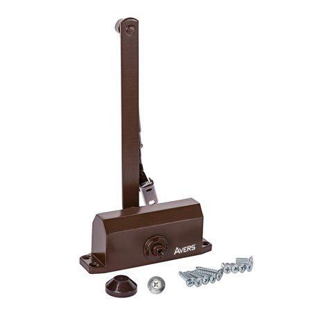 Доводжувач дверний Avers DC-45-BR коричневий, фото 1