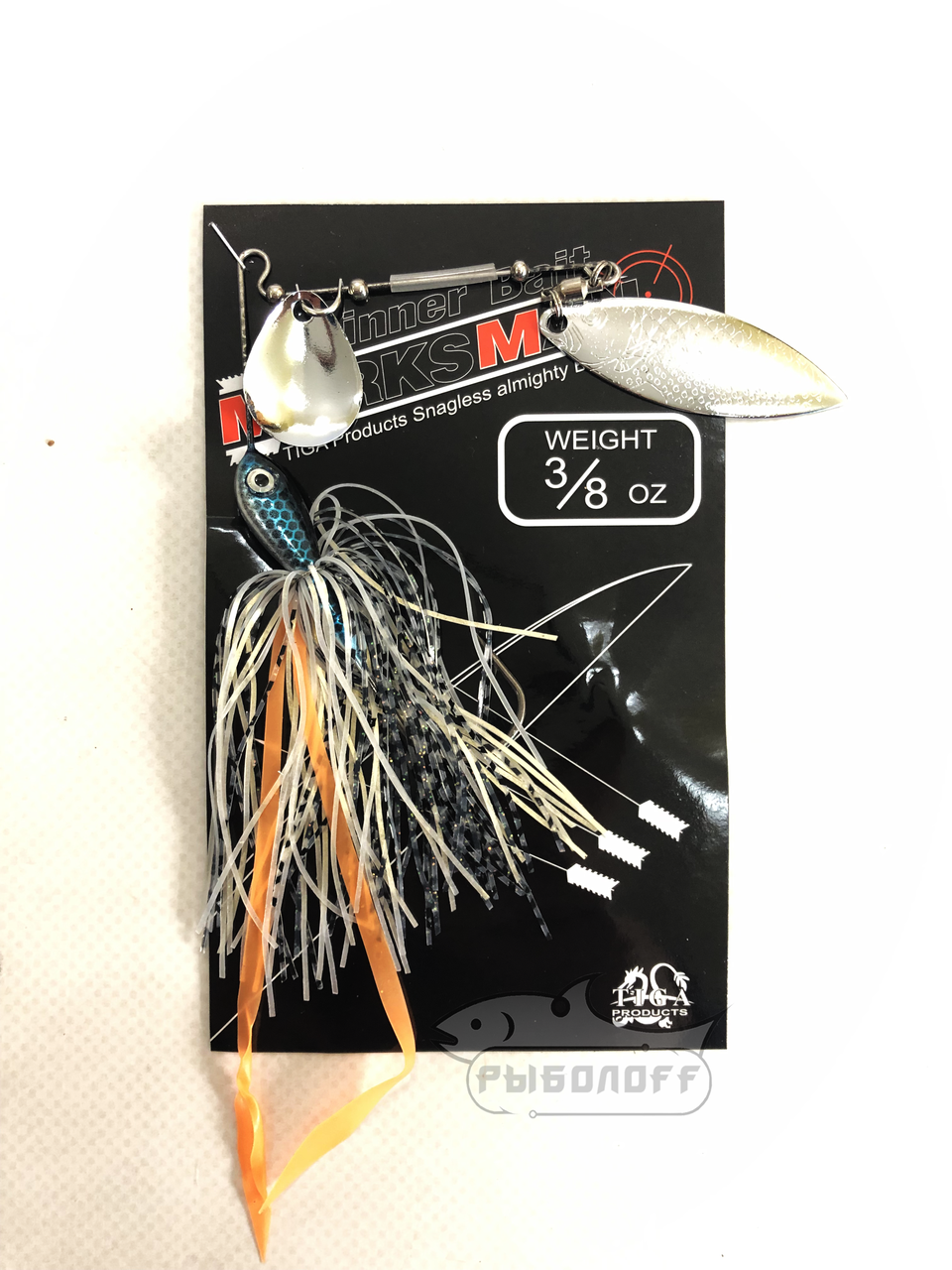 Спиннербейт Spinnerbait Marksman 3/8 oz (10гр.), фото 1
