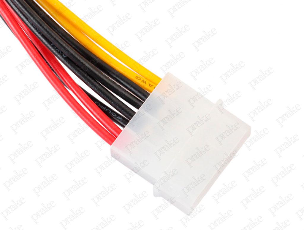 Переходник molex (IDE) to 2 x SATA Atcom - фото 4 - id-p1061605799