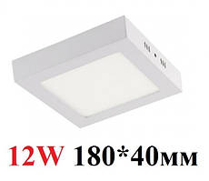 Накладний світильник LED 12W HOROZ 4200K, 6000K ARINA-12