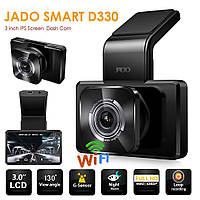 Видеорегистратор Jado D330, две камеры, WIFI, Gps-treker